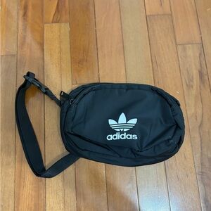 Adidas Black crossbody belt bag unisex